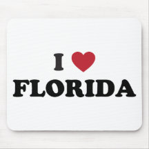 I Liebe Florida Mousepad