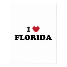 I Liebe Florida Postkarten