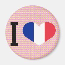 I Liebe Frankreich Kühlschrankmagnete