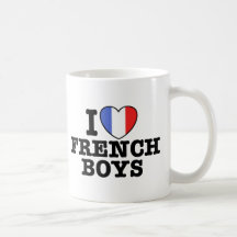 I Liebe-Franzose-Jungen Kaffee Haferl