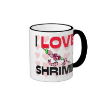 I Liebe-Garnele Kaffeetasse
