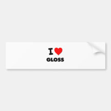 I Liebe-Glanz Auto Sticker