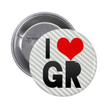 I Liebe GR Anstecknadel