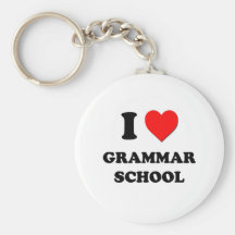 I Liebe-Grammatik-Schule Schlüsselbänder