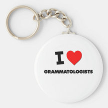 I Liebe Grammatologists Schlüsselanhänger