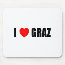 I Liebe Graz Mousepads