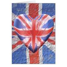 I Liebe Großbritannien! Grußkarten