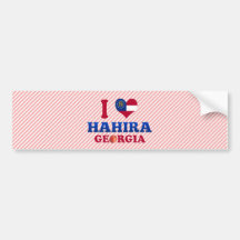 I Liebe Hahira, Georgia Autosticker