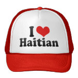 I Liebe-Haitianer Baseballmütze