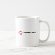 I Liebe Hardstyle Kaffee Tassen