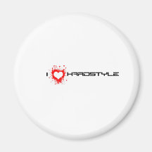 I Liebe Hardstyle Kühlschrankmagnete