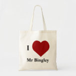 I Liebe-Herr Bingley Tragetaschen
