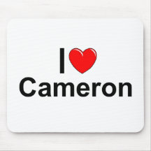 I Liebe (Herz) Cameron Mauspad