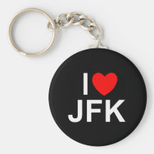 I Liebe (Herz) JFK Schlüsselanhänger