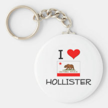 I Liebe HOLLISTER Kalifornien Schlüsselanhänger