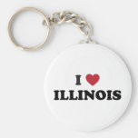 I Liebe Illinois Schlüsselband