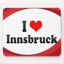 I Liebe Innsbruck, Österreich Mousepads