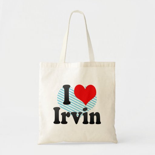 I Liebe Irvin Tragetasche