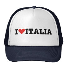 I Liebe Italien Caps