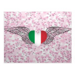 I Liebe Italien - Flügel Postkarte