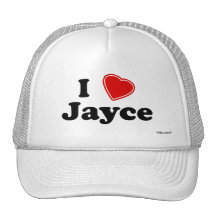 I Liebe Jayce Baseball Mützen