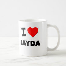 I Liebe Jayda Kaffee Tasse