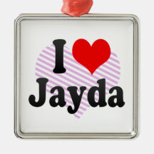 I Liebe Jayda Ornament