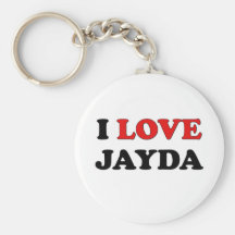 I Liebe Jayda Schlüsselanhänger