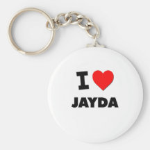 I Liebe Jayda Schlüsselanhänger