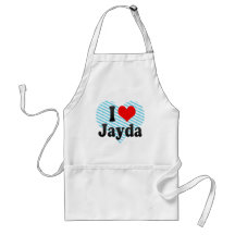 I Liebe Jayda Schürze