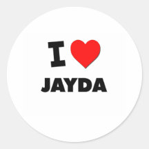 I Liebe Jayda Sticker