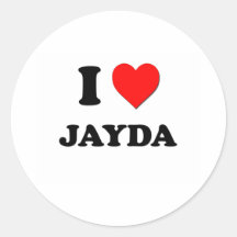 I Liebe Jayda Sticker