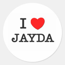 I Liebe Jayda Stickers