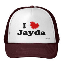 I Liebe Jayda Truckerkappen