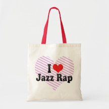 I Liebe-Jazz-Rap Tragetasche