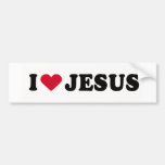 I LIEBE JESUS AUTOSTICKER