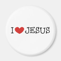I Liebe Jesus Magnete