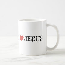 I Liebe Jesus Tee Tasse