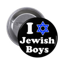 I Liebe-jüdische Jungen Buttons