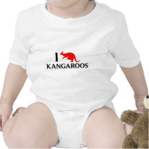 I Liebe-Kängurus Tshirt