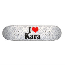 I Liebe Kara Skateboardbrett