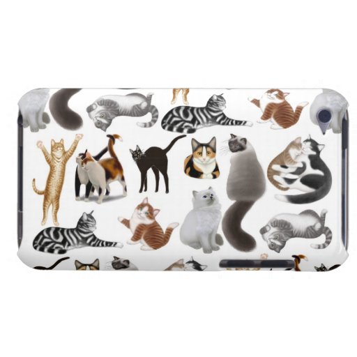 I Liebe-Katzenipod-Touch-Fall Case-Mate iPod Touch Case