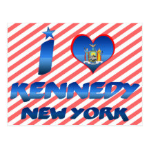 I Liebe Kennedy, New York Postkarte