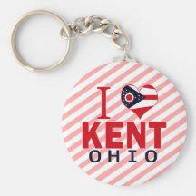 I Liebe Kent, Ohio Schlüsselbänder