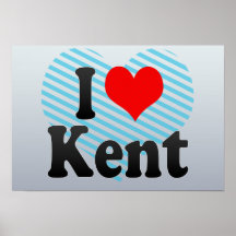 I Liebe Kent, Vereinigte Staaten Posterdrucke