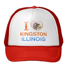 I Liebe Kingston, IL Truckermütze
