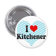 I Liebe Kitchener, Kanada Anstecknadel