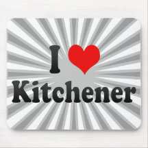 I Liebe Kitchener, Kanada Mauspads