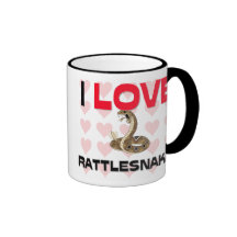 I Liebe-Klapperschlangen Kaffee Haferl