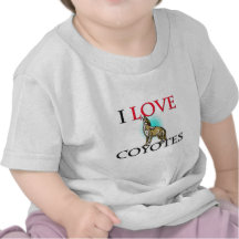 I Liebe-Kojoten Shirt